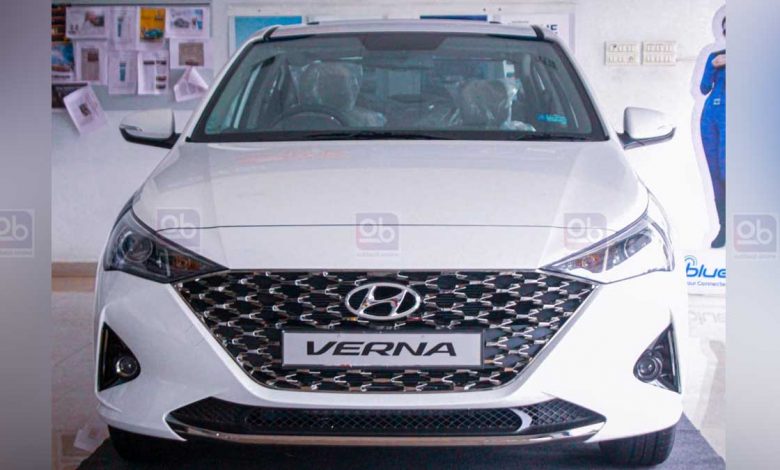 hyundai verna india price