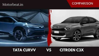 Tata Curvv vs Citroen C3X