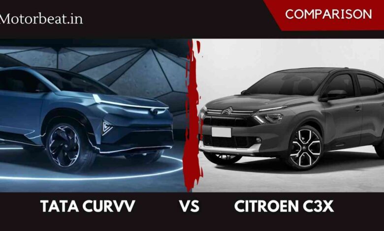 Tata Curvv vs Citroen C3X