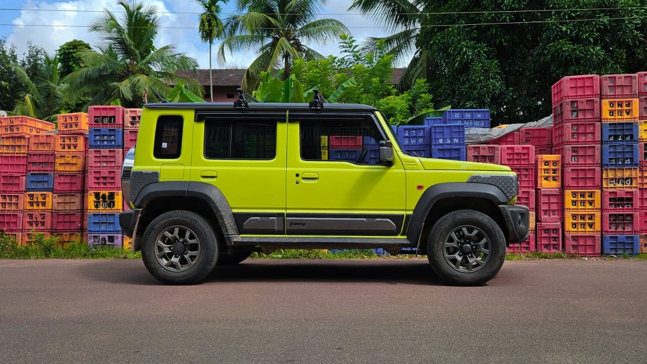 maruti suzuki jimny side profile