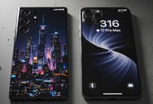 i phone 17 pro max and samsung galaxy s25 ultra